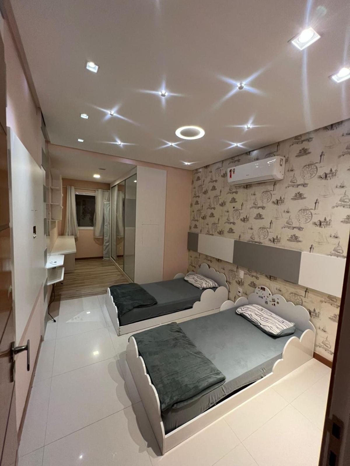 Apt 3Q Luxo Com Ar E Jacuzzi Na Beira Mar Guarapari Exterior foto